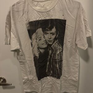 David Bowie White T-Shirt